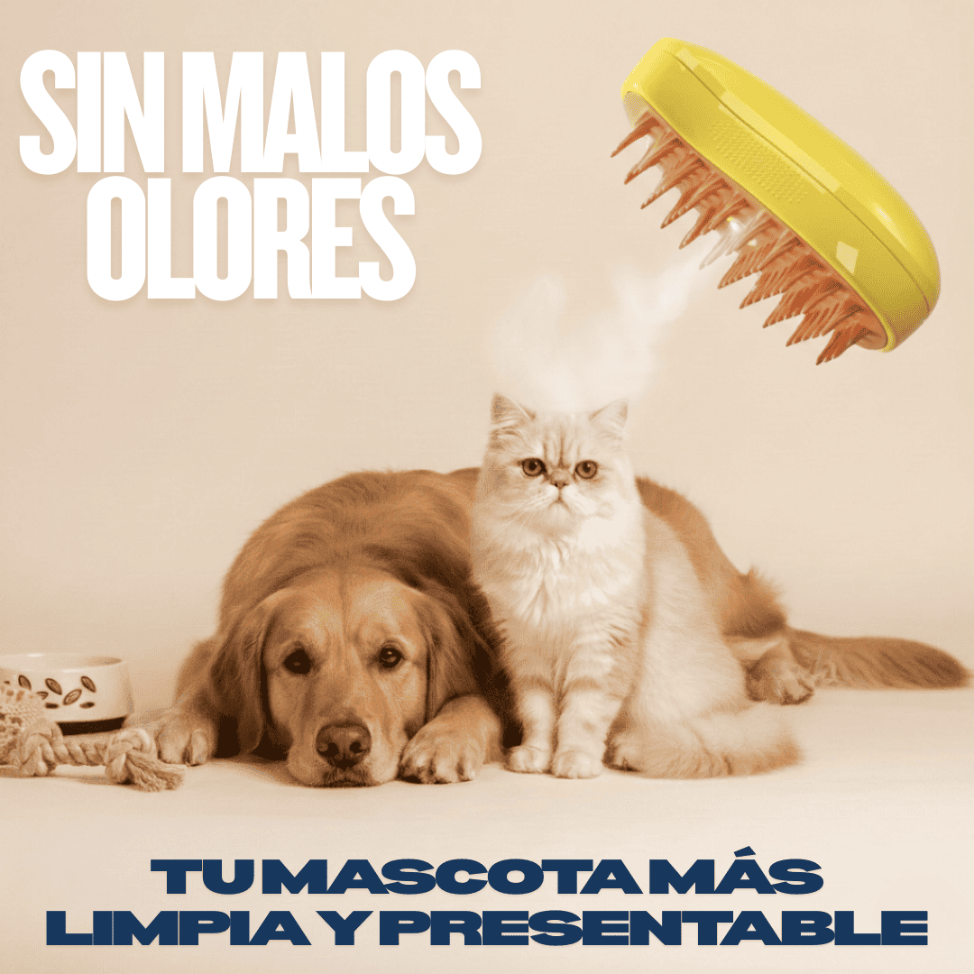 ¡Nuevo! Cepillo a vapor HappyPet - Salud, higiene y protección para tu mascota