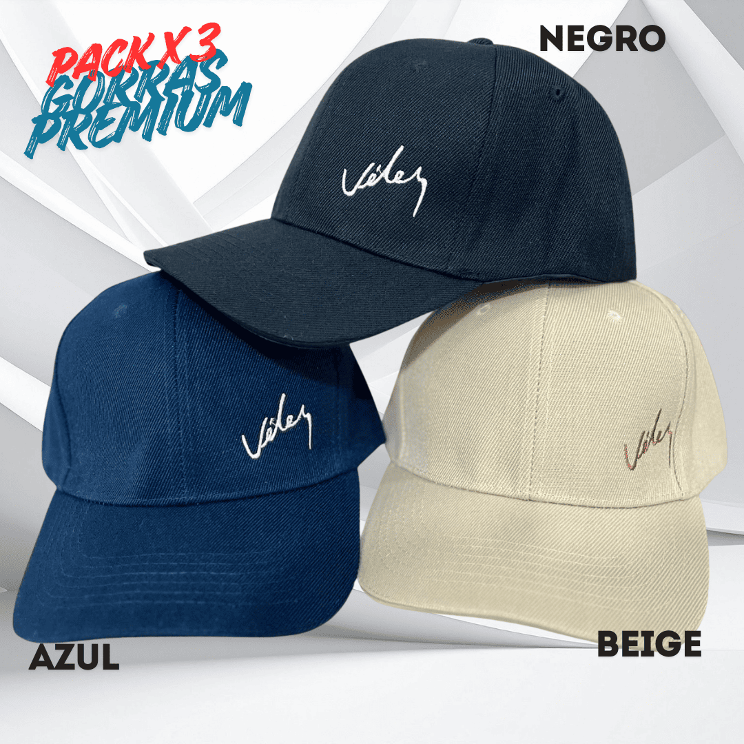 ¡Nuevo! Pack Gorra Premium