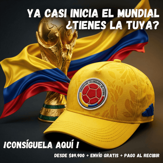 ¡Nueva! Gorra Tricolor Emotion - Edición Mundial 2026 🔥