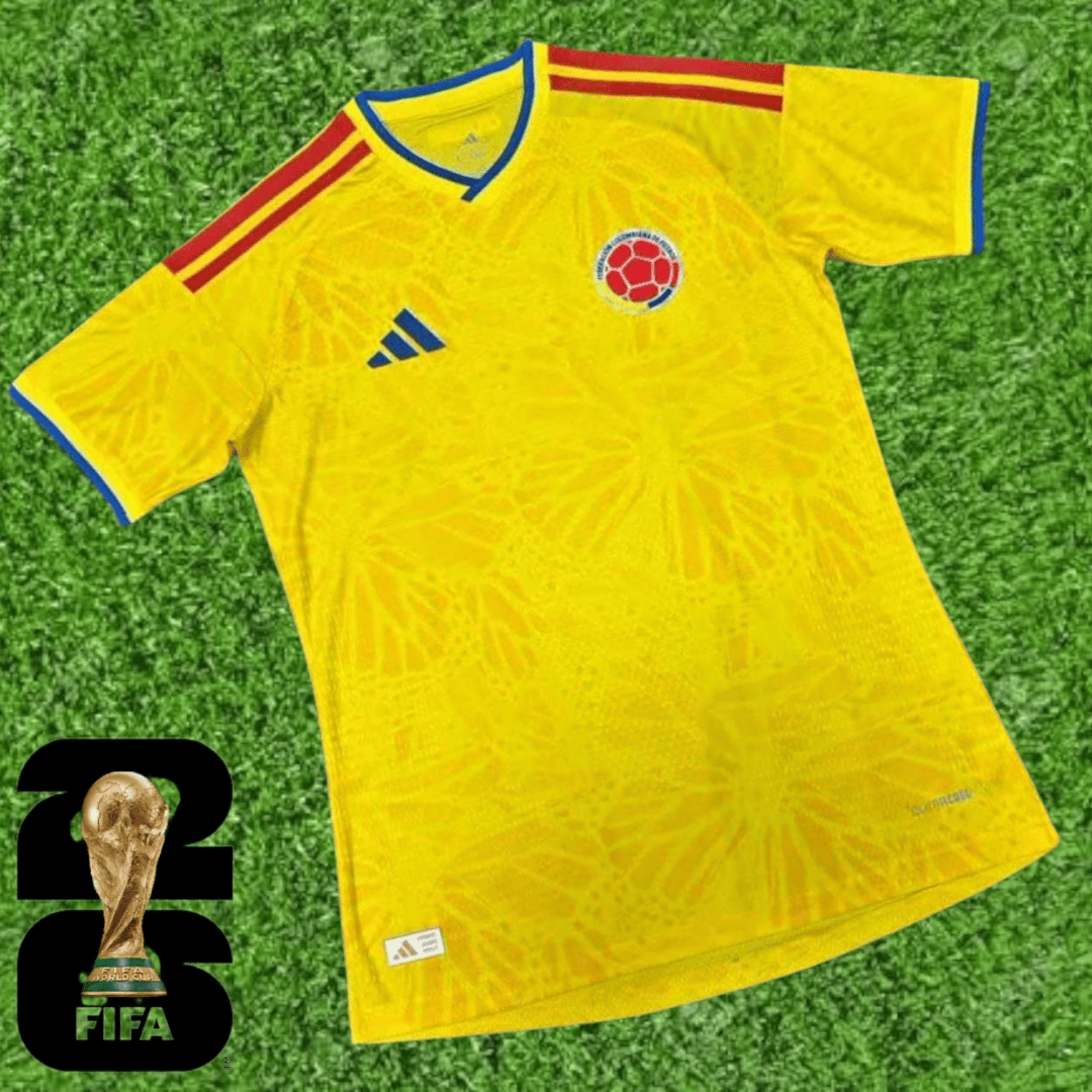 ¡Nueva! Camiseta Mundial COL Versión Fan - Preventa Mundialista