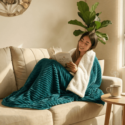 ¡Nueva! Cobija Ovejera Sueño Perfecto - Dos caras, un confort