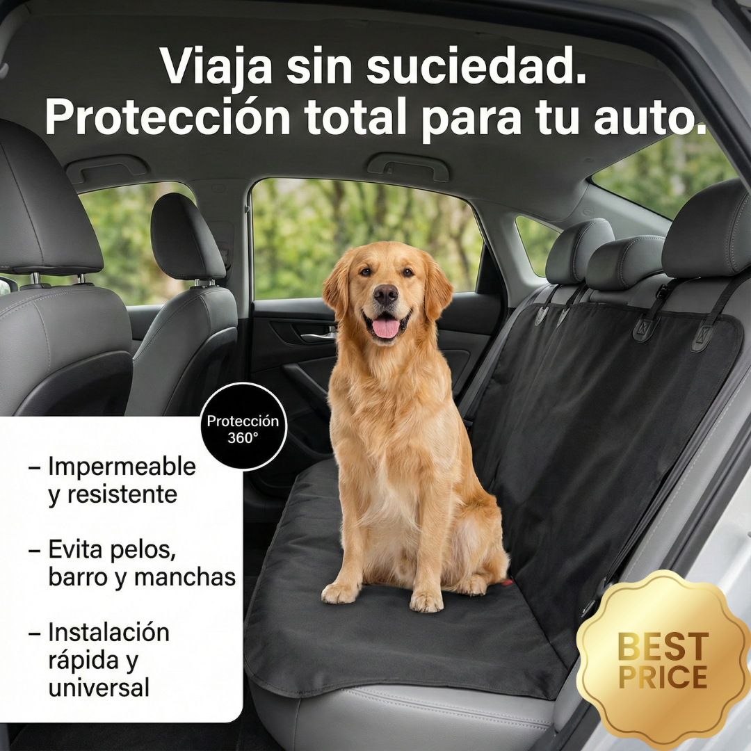 ¡Nuevo! CubreAsientos Pet-Guard Negro