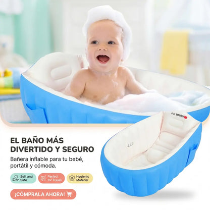 Bañera inflable BabyTub - De la maleta al chapuzón en minutos