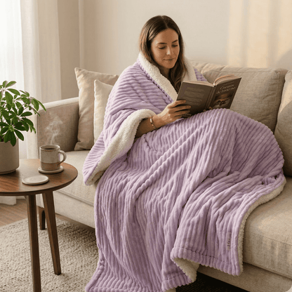 ¡Nueva! Cobija Ovejera Sueño Perfecto - Dos caras, un confort