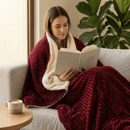 ¡Nueva! Cobija Ovejera Sueño Perfecto - Dos caras, un confort