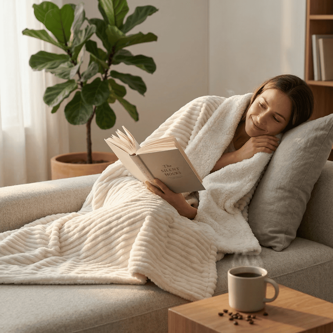 ¡Nueva! Cobija Ovejera Sueño Perfecto - Dos caras, un confort
