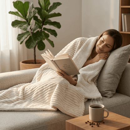 ¡Nueva! Cobija Ovejera Sueño Perfecto - Dos caras, un confort
