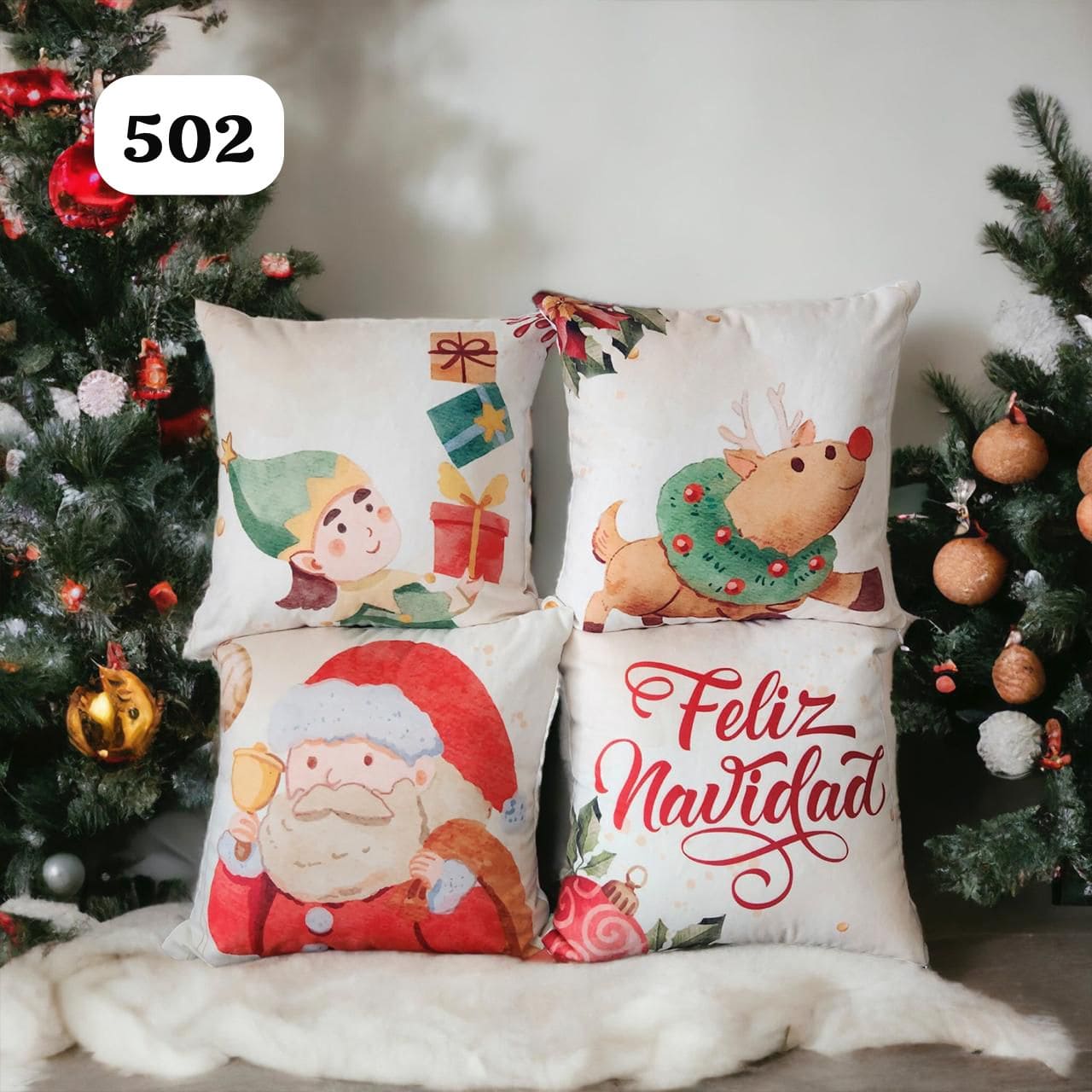 Nuevo Set Holiday Dreams – Cojines que encienden la Magia