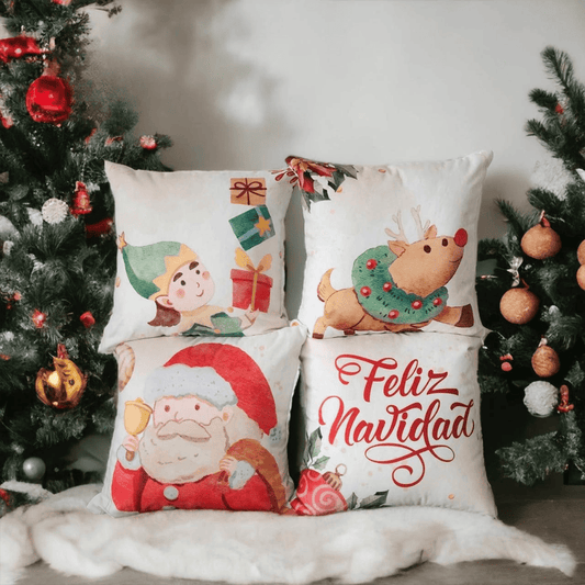 Nuevo Set Holiday Dreams – Cojines x 4 que encienden la Magia