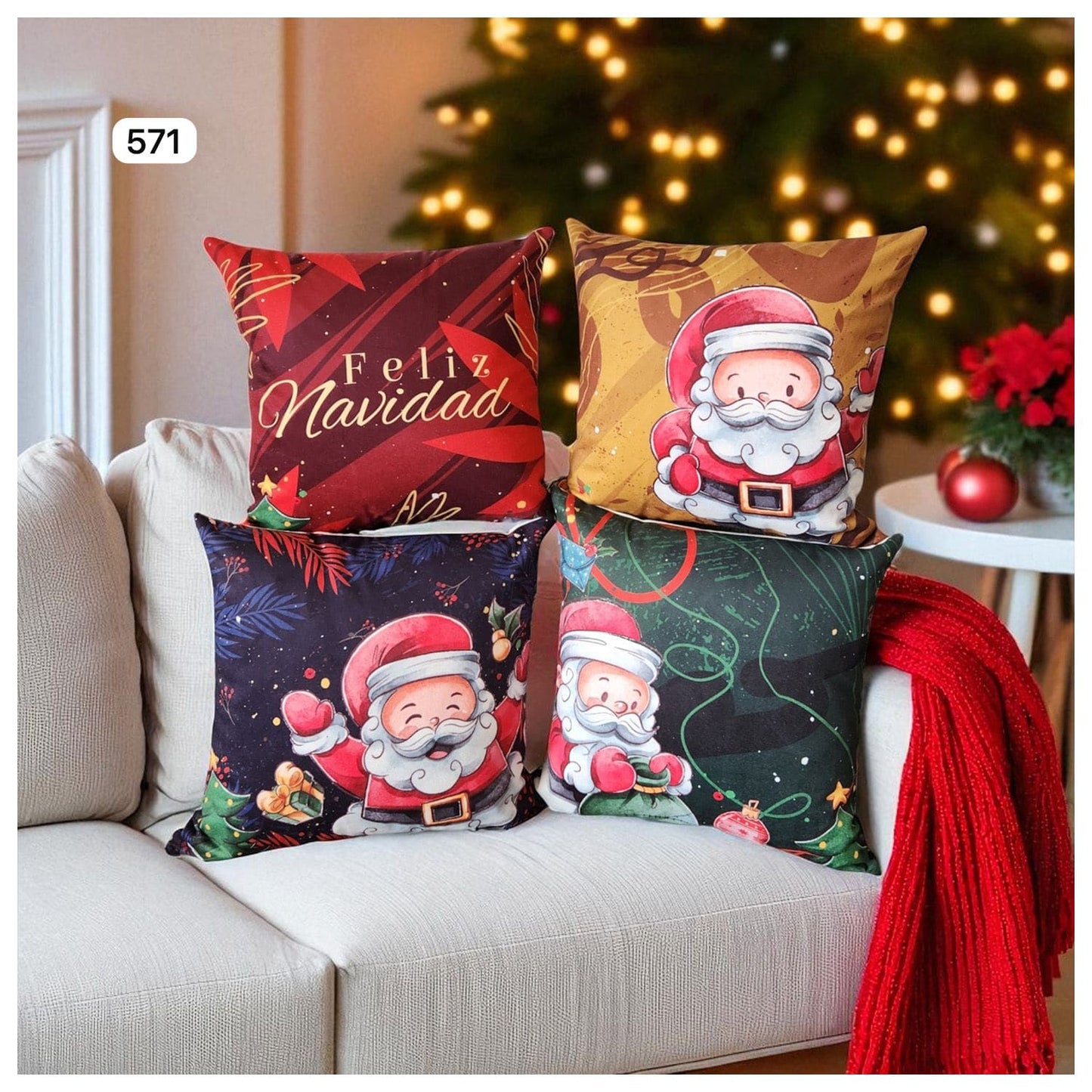 Nuevo Set Holiday Dreams – Cojines que encienden la Magia