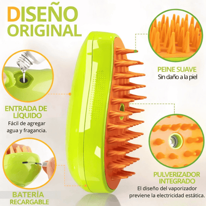 ¡Nuevo! Cepillo a vapor HappyPet - Salud, higiene y protección para tu mascota