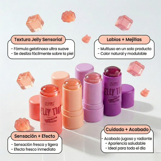 ¡Nuevo! JellyBounce x 4 - El secreto de una piel jugosa y duradera