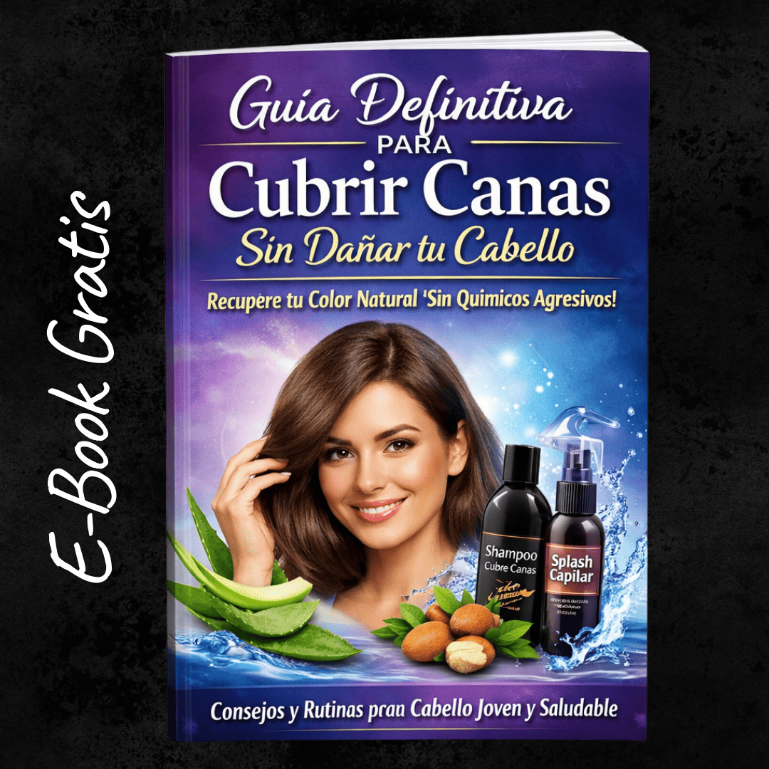 ¡Nuevo! SHAMPOO Cubre canas + SPLASH capilar GRATIS - Alimento para tu cabello