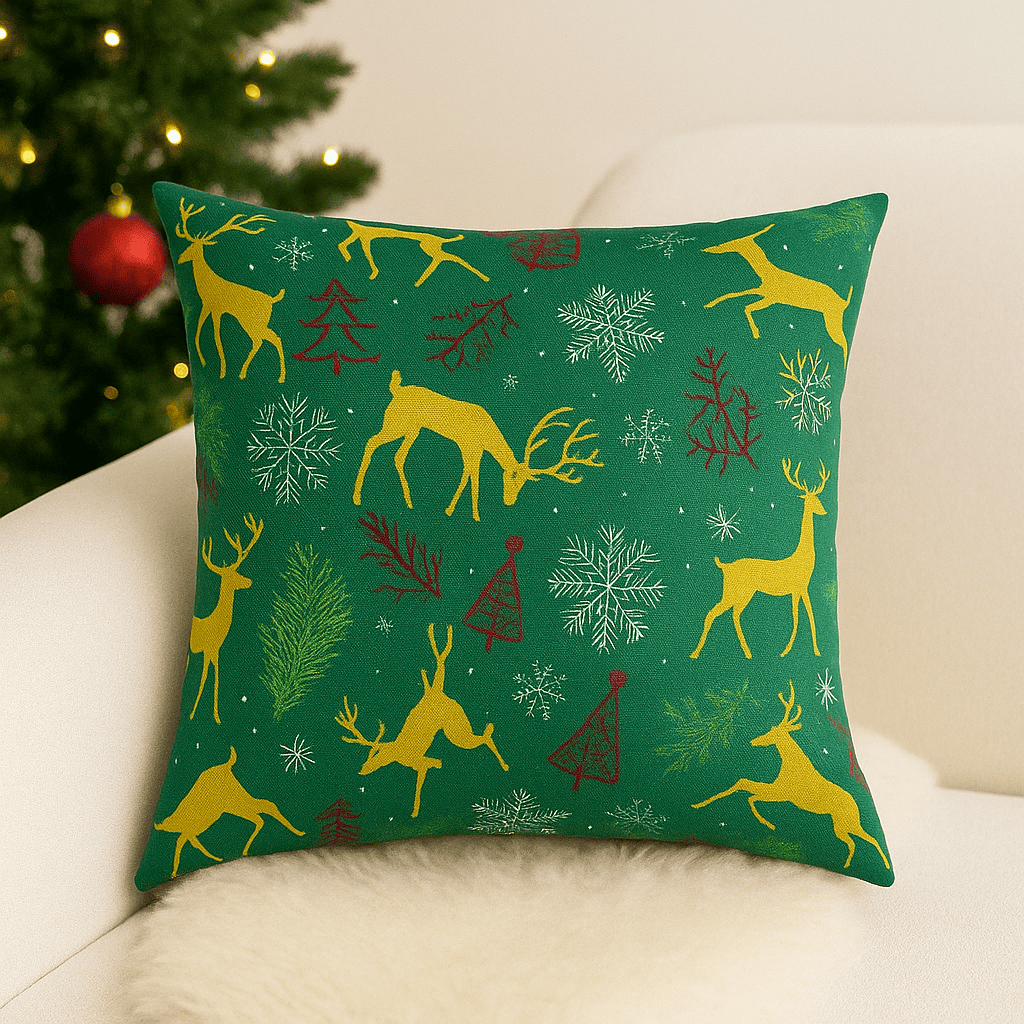 Nuevo Set x 5 cojines de navidad (Incluye Relleno)