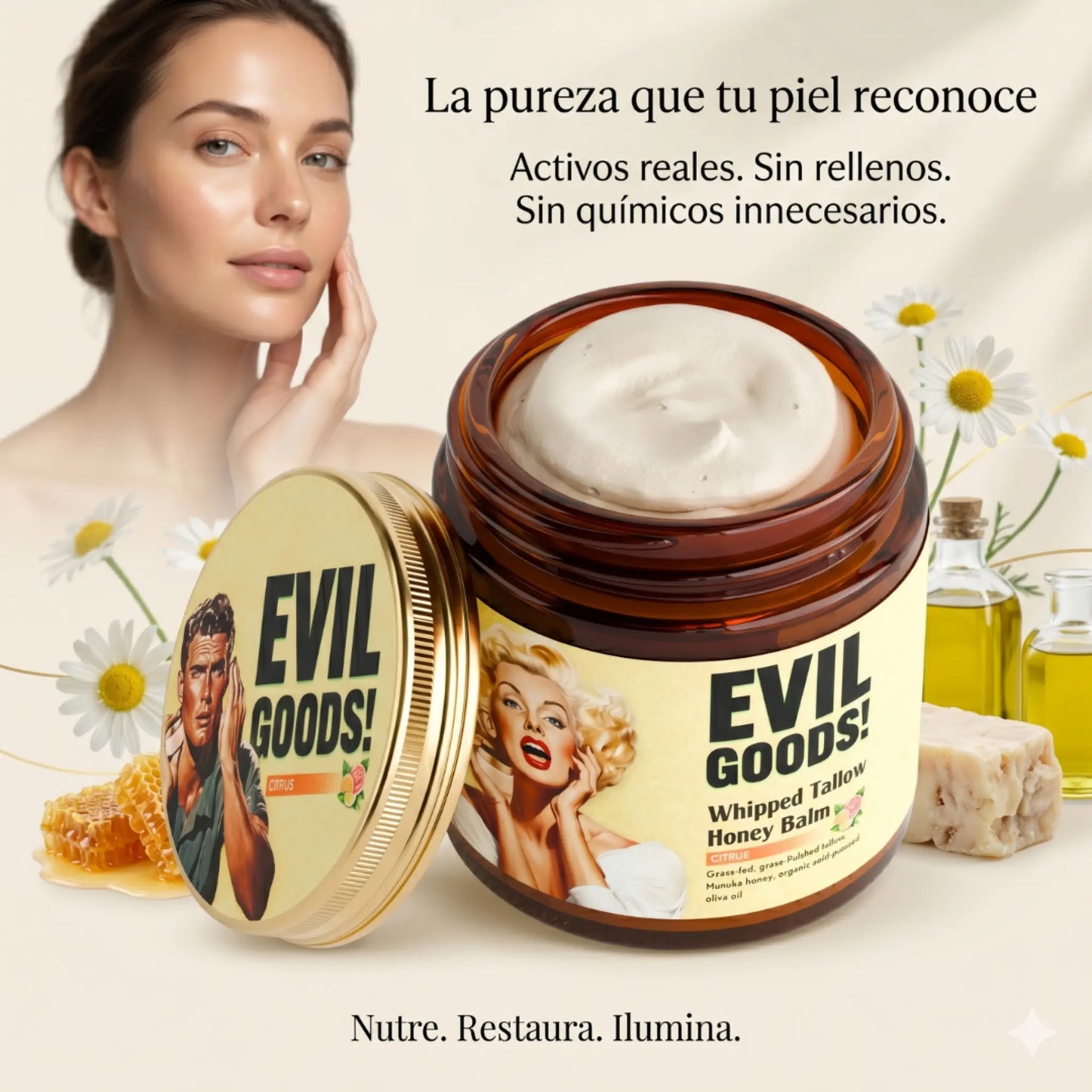 Evil Goods - El secreto que tu piel ya conoce — Solo necesita recordarlo