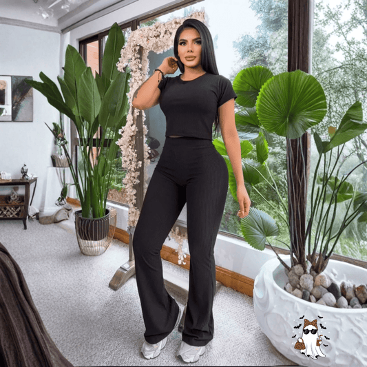 Nuevo Set Canale Premium - Pantalón + crop top