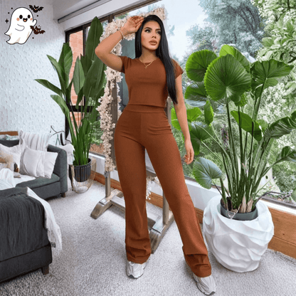 Nuevo Set Canale Premium - Pantalón + crop top