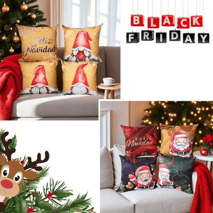 Nuevo Set Holiday Dreams – Cojines x 4 que encienden la Magia