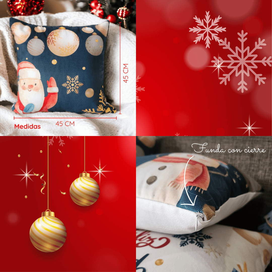 Nuevo Set Holiday Dreams – Cojines que encienden la Magia