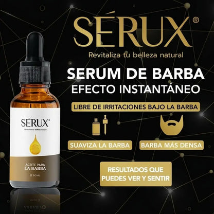SERUX BARBA ELITE X 2-Barba suave desde el primer toque