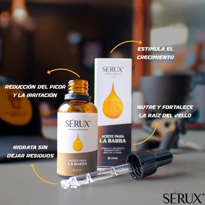 SERUX BARBA ELITE X 2-Barba suave desde el primer toque