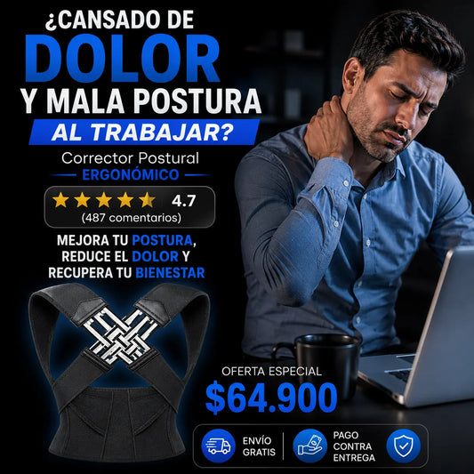 Corrector ErgoMax - La postura que impulsa tu productividad