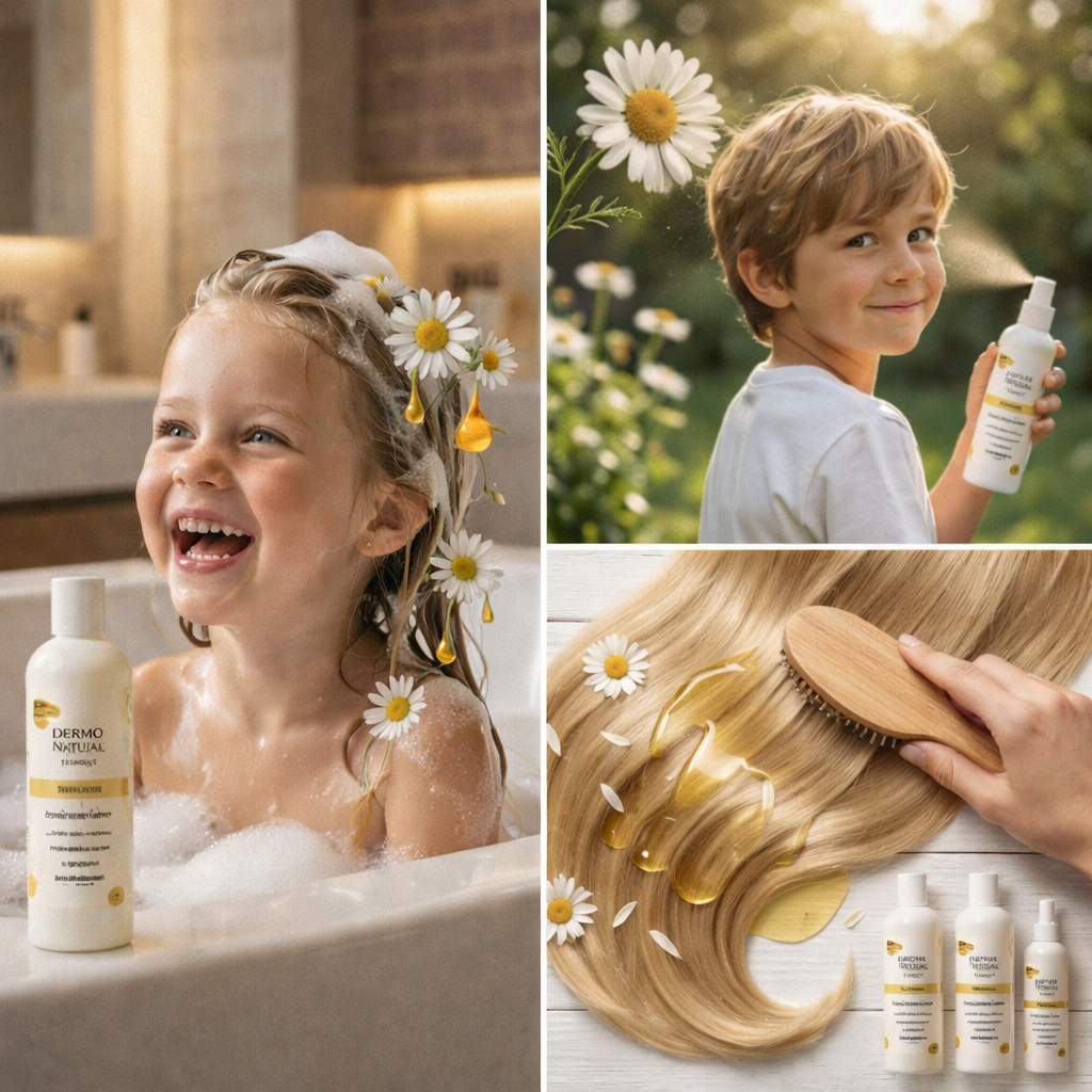 ¡Nuevo! Kit Aclarador BlondCare Kids - Shampoo + 2 Spray